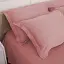 Простирадло MirSon Tencel №02 Pink 180x220 см (2200009368776) - мініатюра 7