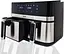 Аэрофритюрница двухкамерная DMS HF-10E Duo 2800 Вт 6/4 л - мініатюра 3