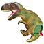 Игрушка на руку Dino Toys Тиранозавр зеленый 798 (Q9899-798) - миниатюра 1