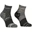 Шкарпетки чоловічі Ortovox Alpine Quarter Socks Men 45-47 Чорний-Сірий - мініатюра 1