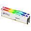 Оперативная память Kingston Fury 64GB (2x32GB) DDR5 5600MHz Beast White RGB (ex.HyperX) (KF556C36BWEAK2-64) - миниатюра 2