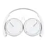 Навушники On-ear MDR-ZX110AP 3.5 mini-jack, Mic, Білий Sony teh0013162 - мініатюра 4