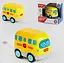 Машинка HE 0537-2 "Школьный автобус", звук, свет, в коробке (6900048090046) - миниатюра 2