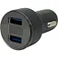 Автомобильное зарядное устройство XON UniLink QC3.0 + 2.4A Black (5060948063470) - миниатюра 1