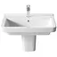 Умивальник Roca Dama-N A327784000, Білий - мініатюра 1