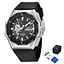 Наручний годинник чоловічий PD-YS010 Silver-Black-Black Pagani Design acs0031097 - мініатюра 1