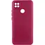 Чохол Silicone Cover Lakshmi Full Camera (AA) для Xiaomi Redmi 10A Бордовий / Marsala - мініатюра 1