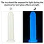 Фалоімітатор неоновий Lumino Play Dildo 21 см синій - мініатюра 9