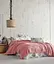 Летнее постельное белье с покрывалом-пике Mona pembe Saheser pbe0051385 - миниатюра 1