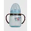 Поїльник-непроливайка з силіконовим носиком та ручками Мегазайка 0314 Блакитний (2000990579560) - мініатюра 1
