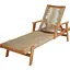 Садовый шезлонг Di Volio Alege из дерева бежевый - миниатюра 1