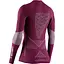 Термофутболка X-Bionic Energy Accumulator 4.0 Melange Shirt Round Neck Long Sleeve Women XL Бордовий (1068-EA-WT41W19W XL G144) - мініатюра 2