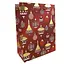 Пакет бумажный Новогодний средний - миниатюра 1