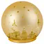 Світильник декоративний Chomik Куля скляний LED 12x11 см золотий (BOZ1846) - мініатюра 1