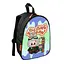 Рюкзак детский Лабубу/Labubu школьный/городской 34х27х13 см для девочки/мальчика (02789) - миниатюра 1