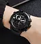 Наручний годинник чоловічий Skmei 2014 Black Black, 2014BKBK (18430) - мініатюра 9
