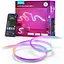 Стричка свитлодиодна розумна Govee H61D3 Neon Rope Light 2, 3м, RGBIC, WI-FI/Bluetooth, билий - миниатюра 1