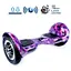 Гироборд Smart Balance Wheel U10 Pro + Autobalance 10" Фиолетовый Космос - миниатюра 2