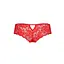 Трусики-бразиліана з мережива квіткового Raja Thong red - Passion L/XL - мініатюра 6