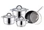 Набор кастрюль с крышками и сковородой Banoo BN-5004, 8 предметов - миниатюра 5