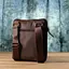 Практичная сумка для мужчин на плечо из натуральной винтажной кожи SHVIGEL 20х22х4 см sum0027429 - миниатюра 10