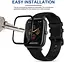 Защитная пленка Amazfeel для смарт-часов Amazfit GTS/GTS2 с рамкой (2 шт.) - миниатюра 2