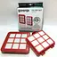 Комплект Hepa фільтрів для пилососу Gorenje VCEA01GACWCY, VC1901GACRCY, VC1701GACWCY, 732742 (HFGFAG) - мініатюра 2