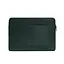 Кожаный чехол BlankNote для ноутбука на молнии с хлястиком и карманом Зеленый - миниатюра 8