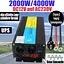 Инвертор преобразователь напряжения Lvyuan F-2000P 12-230v 2000/4000w чистый синус - миниатюра 4