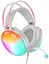 Наушники Hoco W109 Plus Rich, USB, 2m, LED, 7.1 channel gaming headphones WHITE - миниатюра 2