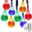 Koopower 30LEDs Globe Fairy Lights, Садові Fairy Lights USB-роз'єм 8 режимів гірлянди кришталеві кульки кулі - мініатюра 1
