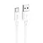 Дата кабель Hoco X96 Hyper USB to Type-C 27W (1m) White - мініатюра 1