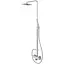 Душова система Kohlman Saxo chrome QW276S, Хром - мініатюра 1