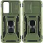 Ударостійкий чохол Camshield Army Ring для Xiaomi Redmi 10 Оливковий / Army Green - мініатюра 2