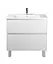 Тумба Мойдодир Палермо 80-U в ванну з умивальником SU-80 Білий - мініатюра 8