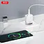 Мережевий зарядний пристрій XO CE29 20W 1USB-A+1USB-C Fast Charger with TYPE-C cable (NB-Q231A) Білий - мініатюра 3