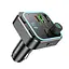 АЗП з FM-модулятором BOROFONE BC53 Highway PD20W+QC3.0 car BT FM transmitter 18W Black - мініатюра 1