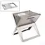 Гриль вугільний Bo-Camp Notebook/Fire Basket Compact Silver (8108347) - мініатюра 1