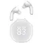 Навушники ACEFAST T9 Crystal (Air) color bluetooth earbuds Porcelain White - мініатюра 1
