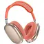 Бездротові накладні навушники Hoco W55 Pleasing, BT5.4, AUX, TF, headphones, 800mAh, 90h, Pink - мініатюра 1