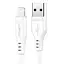 Кабель ACEFAST C3-02 USB to iP 2.4A, 1.2m, TPE, TPE connectors, White - мініатюра 1
