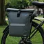 Велосипедная сумка Bikemate на багажник с дождевиком 22L серая sum0028926 - миниатюра 4