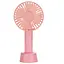 Ручний портативний вентилятор Portable Mini Fan X9 на акумуляторі з ручкою міні вентилятор USB Рожевий - мініатюра 1