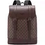 Повседневный женский рюкзак Justpack из экокожи 29х43х13 см коричневый (JP60) - миниатюра 1