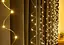 Новогодняя светодиодная гирлянда-штора Роса густая 3x3 м с 1000 тепло белыми LED лампочками - миниатюра 4