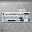 Клавіатура бездротова Ajazz AF98 PLUS White (AF98-PLUS-GB) - мініатюра 7