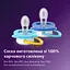 Пустышка Philips Avent Ultra Air 6-18 мес. 2 шт. синяя с желтым (SCF080/26) - миниатюра 3