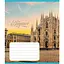 Зошит учнівський "Міста Європи" 024-550207K-2 в клітинку, 24 аркуші - мініатюра 1