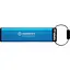 Флеш-накопичувач USB3.2 128GB Kingston IronKey Keypad 200 Type-C Blue (IKKP200C/128GB) - мініатюра 2