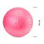 Мяч для фитнеса (фитбол) Cornix 65 см массажный Anti-Burst Pink XR-0485 - миниатюра 7